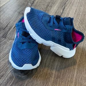 COPY - Adidas Ortholite sneakers, navy and pink